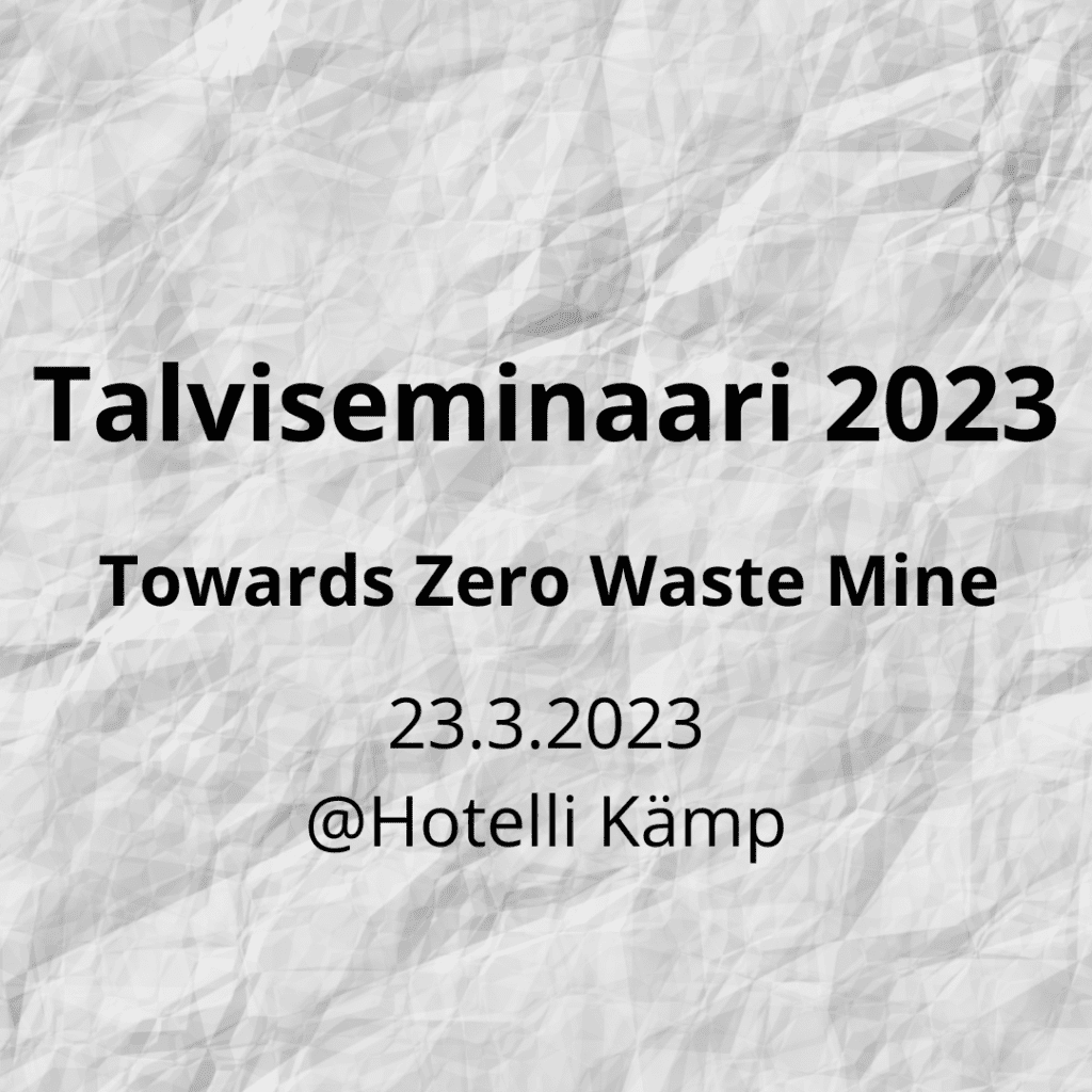 Rikastus Ja Prosessijaoston Perinteinen Talviseminaari 23 3 2023 