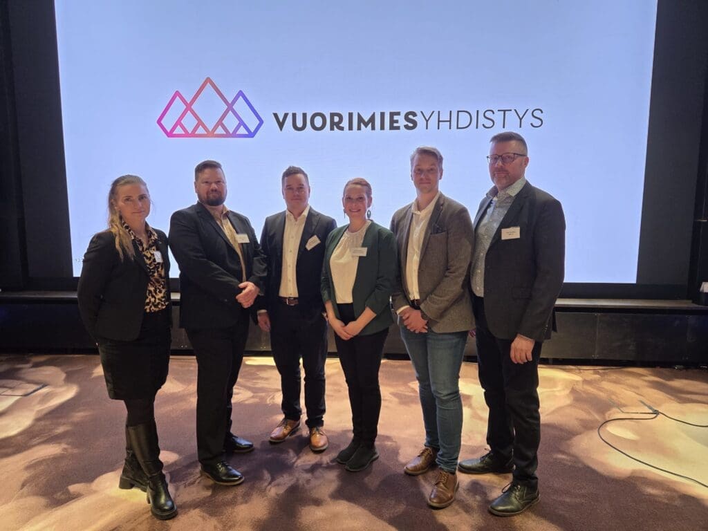 Rikastusjaoston johtokunta Anni Aho, Markus Latvala, Ville Keikkala, Elisa Patrikainen, Ville Lindblom ja Petri Vuolukka.